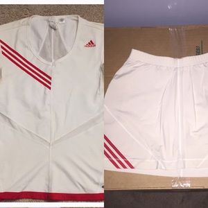 Adidas Tennis Skirt and Shirt - MATCHING 🎾